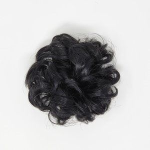 Curly Messy Hair Bun, Synthetic Hair Scrunchie, Hair Bun Pony Tail